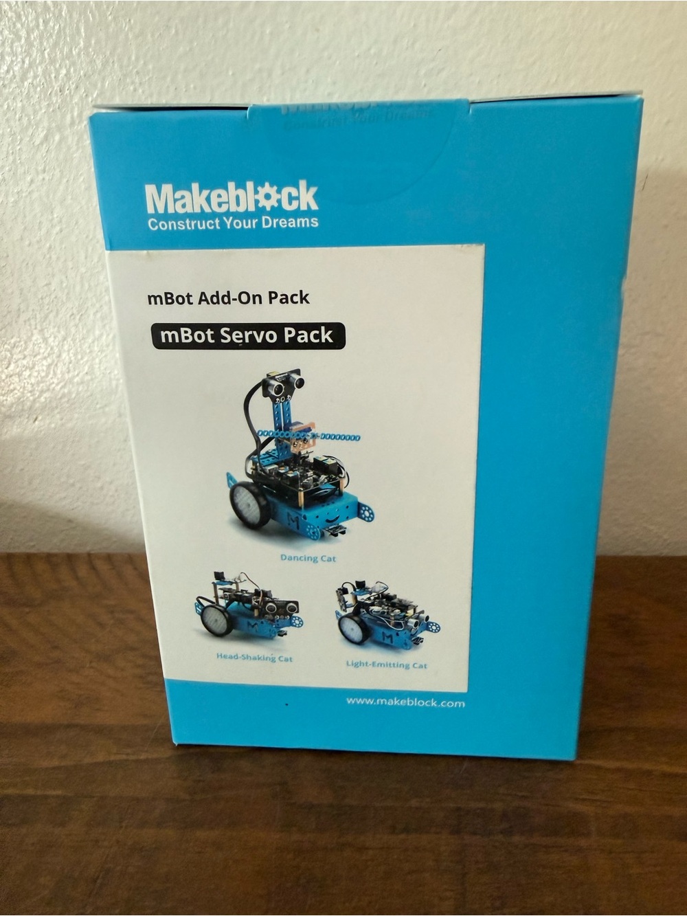 Makeblock Servo Pack Robot Add-on Pack Designed for mBot, 3-in-1 Robot